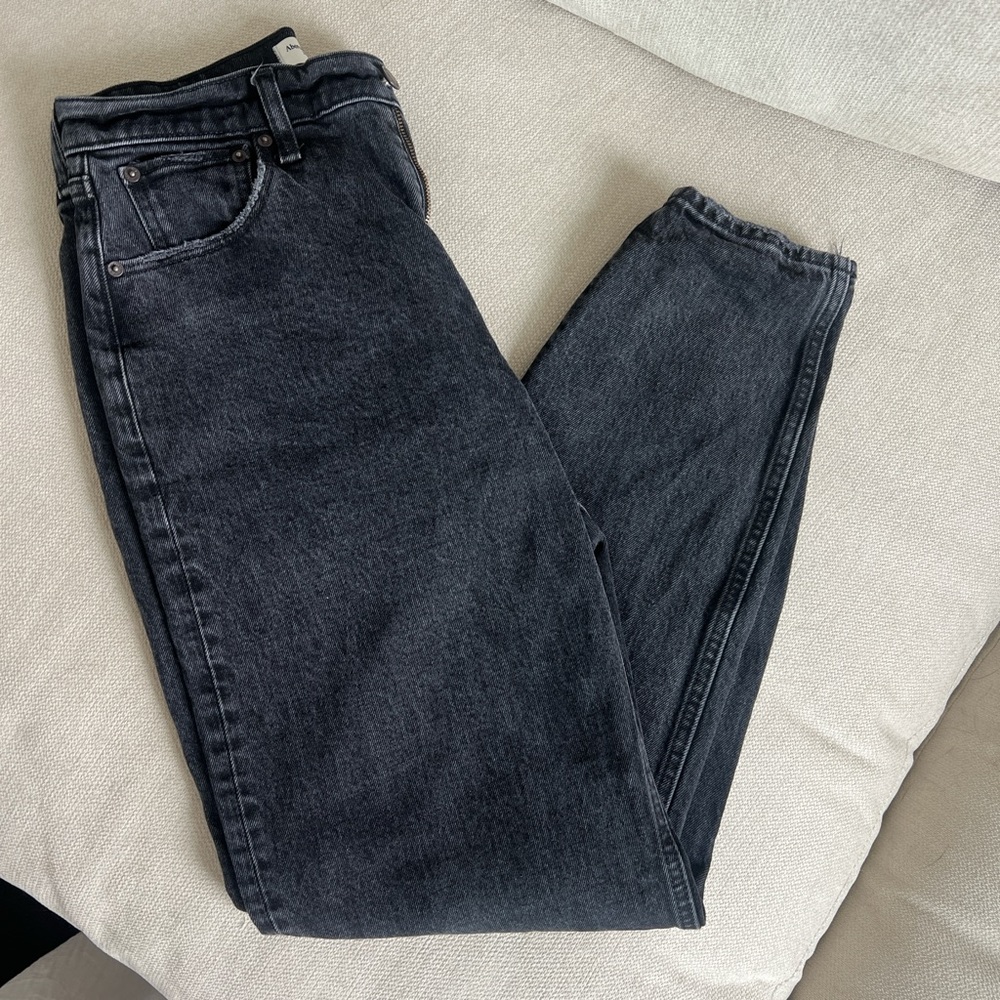 Abercrombie & Fitch Dark Gray Skinny Jeans